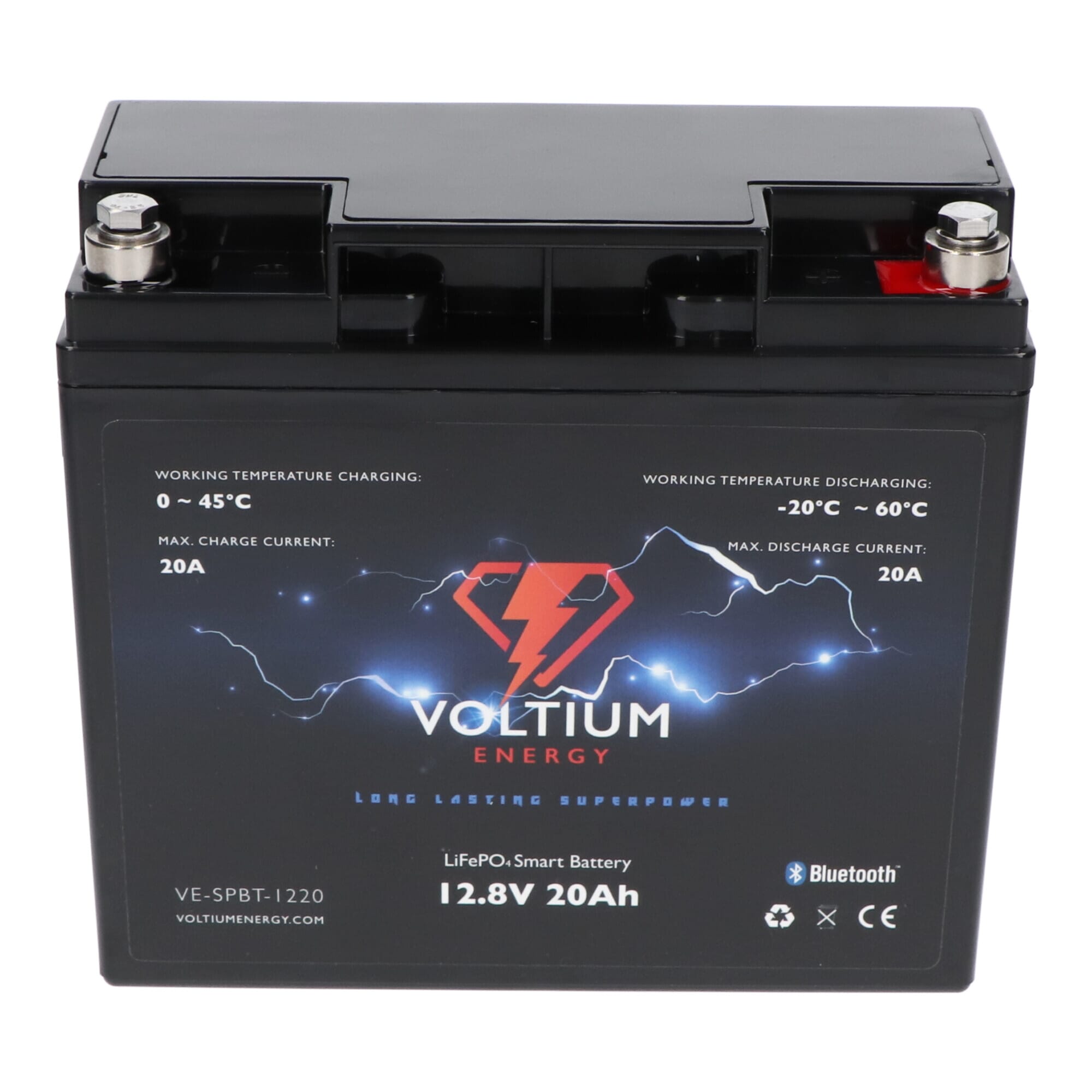 Voltium Energy LiFePO4 Akku 12,8V - 20Ah