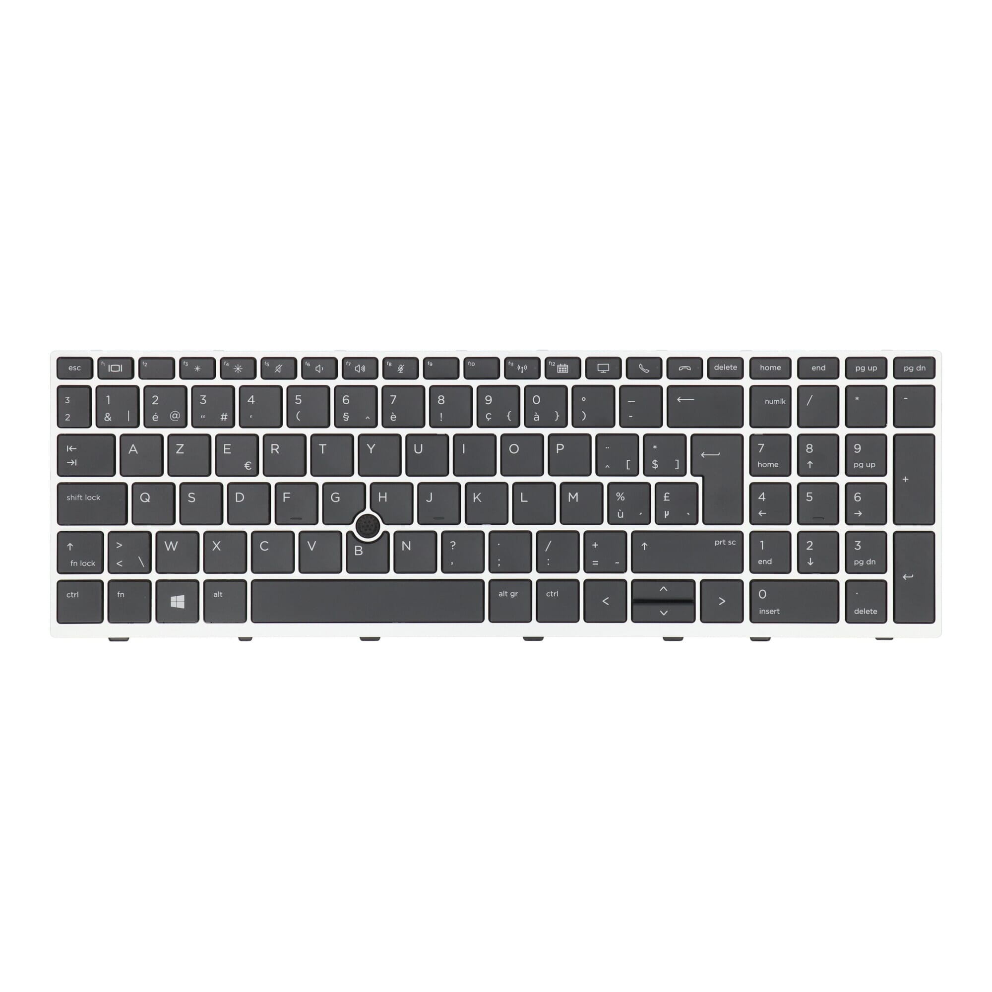 HP clavier Azerty BE + point de trace