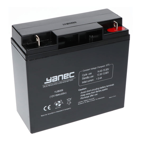 Yanec batterie au plomb 12V 18Ah