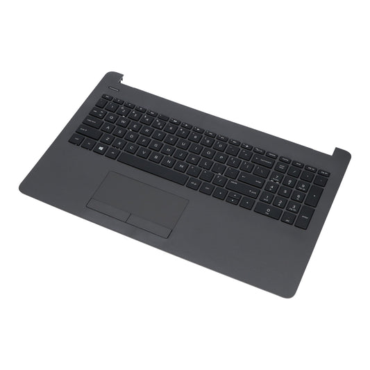 HP Laptop Toetsenbord Qwerty US + Top Cover - Grijs