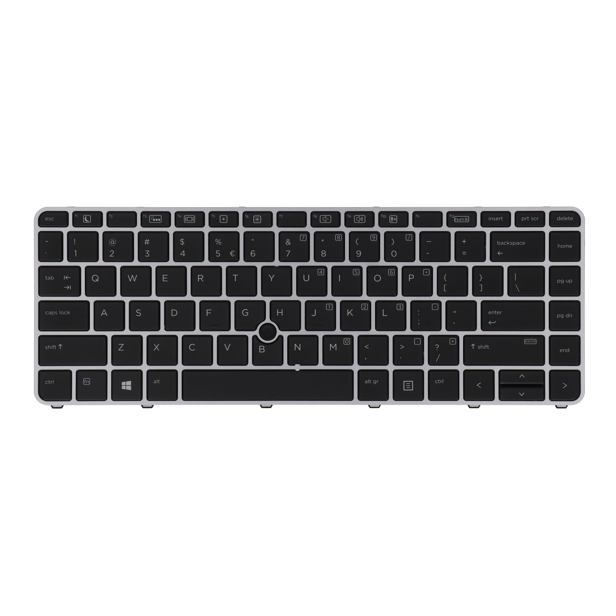 HP Clavier Qwerty US + Trackpoint, Éclairage