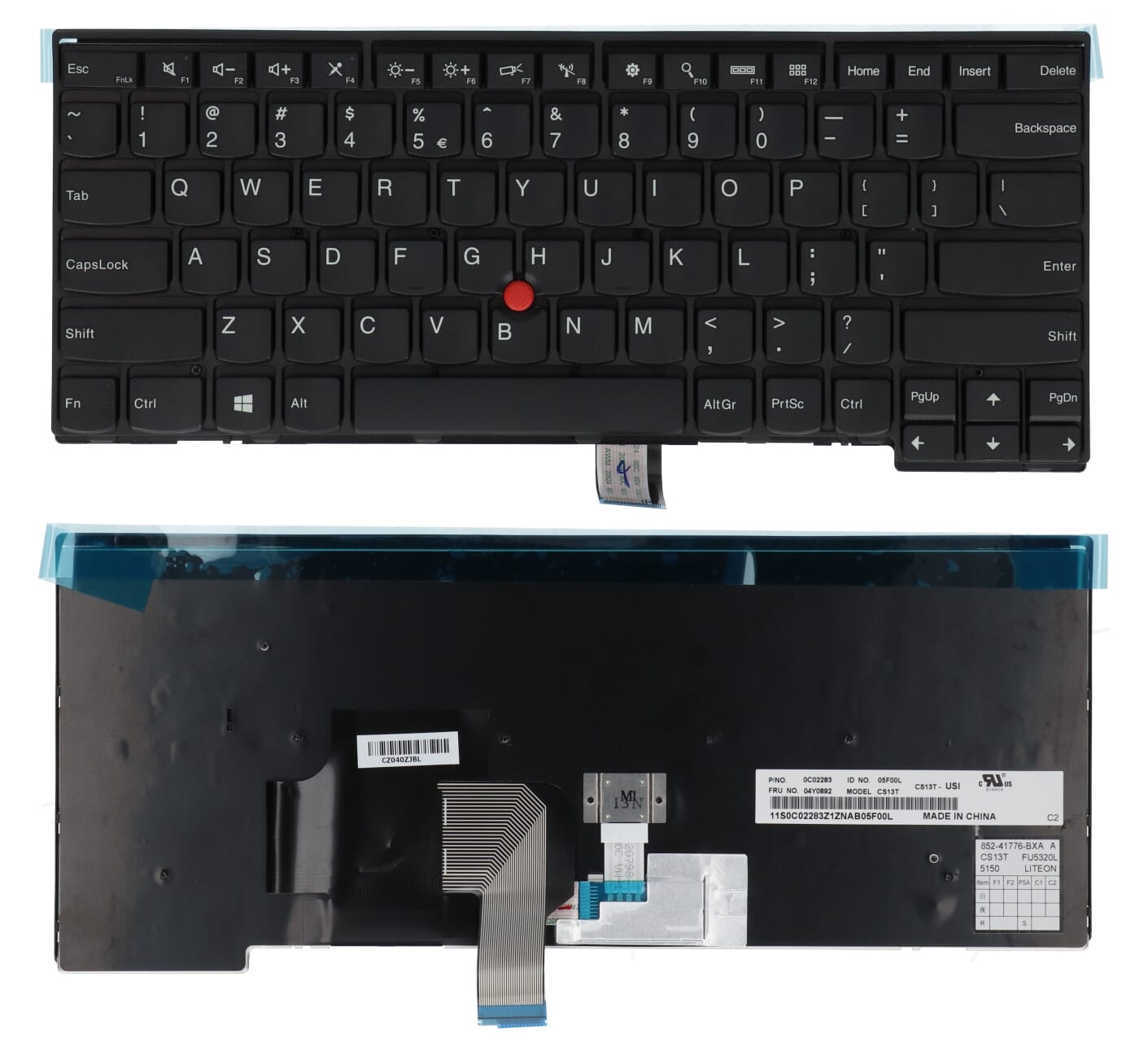 Lenovo Laptop Toetsenbord Qwerty US