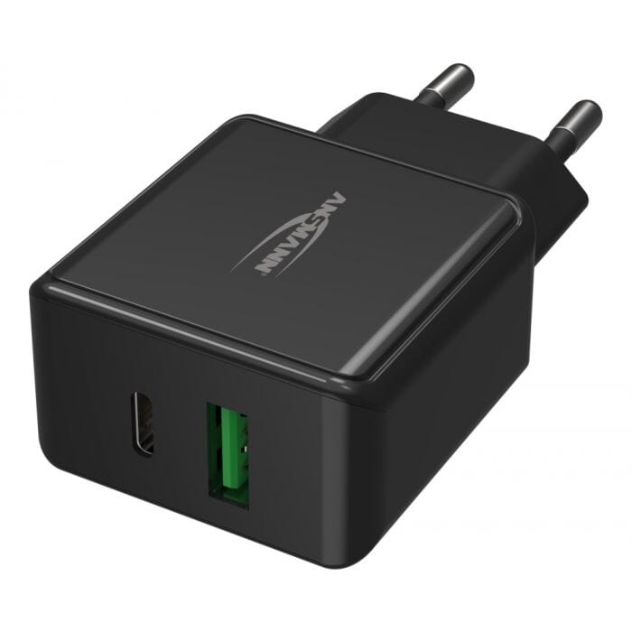 Ansmann Home Charger HC218PD schwarz 18W