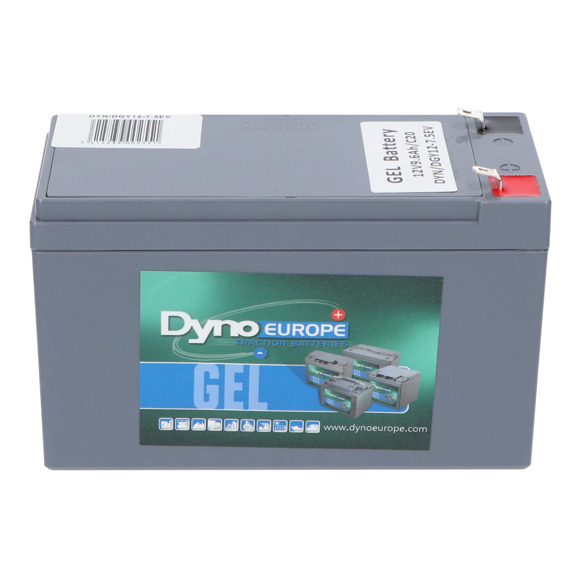 Dyno Gel Accu 12V 7.5Ah