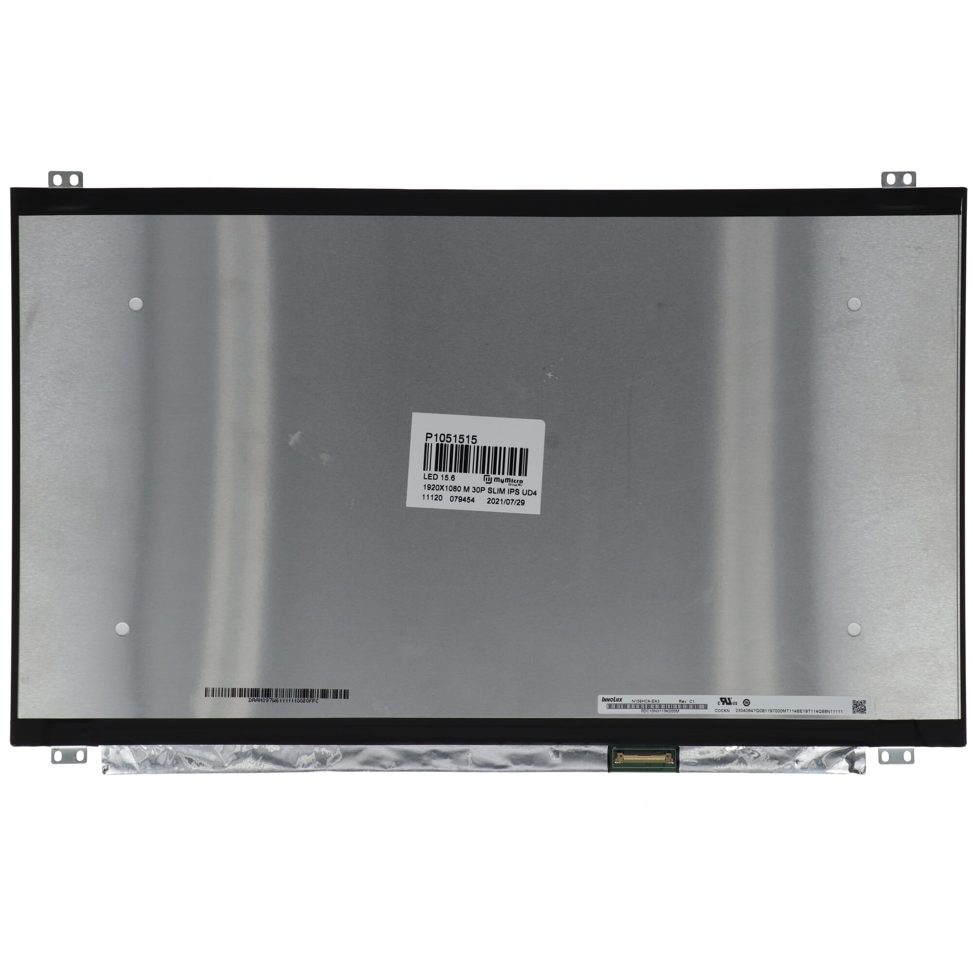 15.6 Inch LCD Scherm 1920x1080 Mat 30Pin eDP, IPS