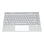 HP Laptop Toetsenbord Qwerty US + Top Cover, Backlit