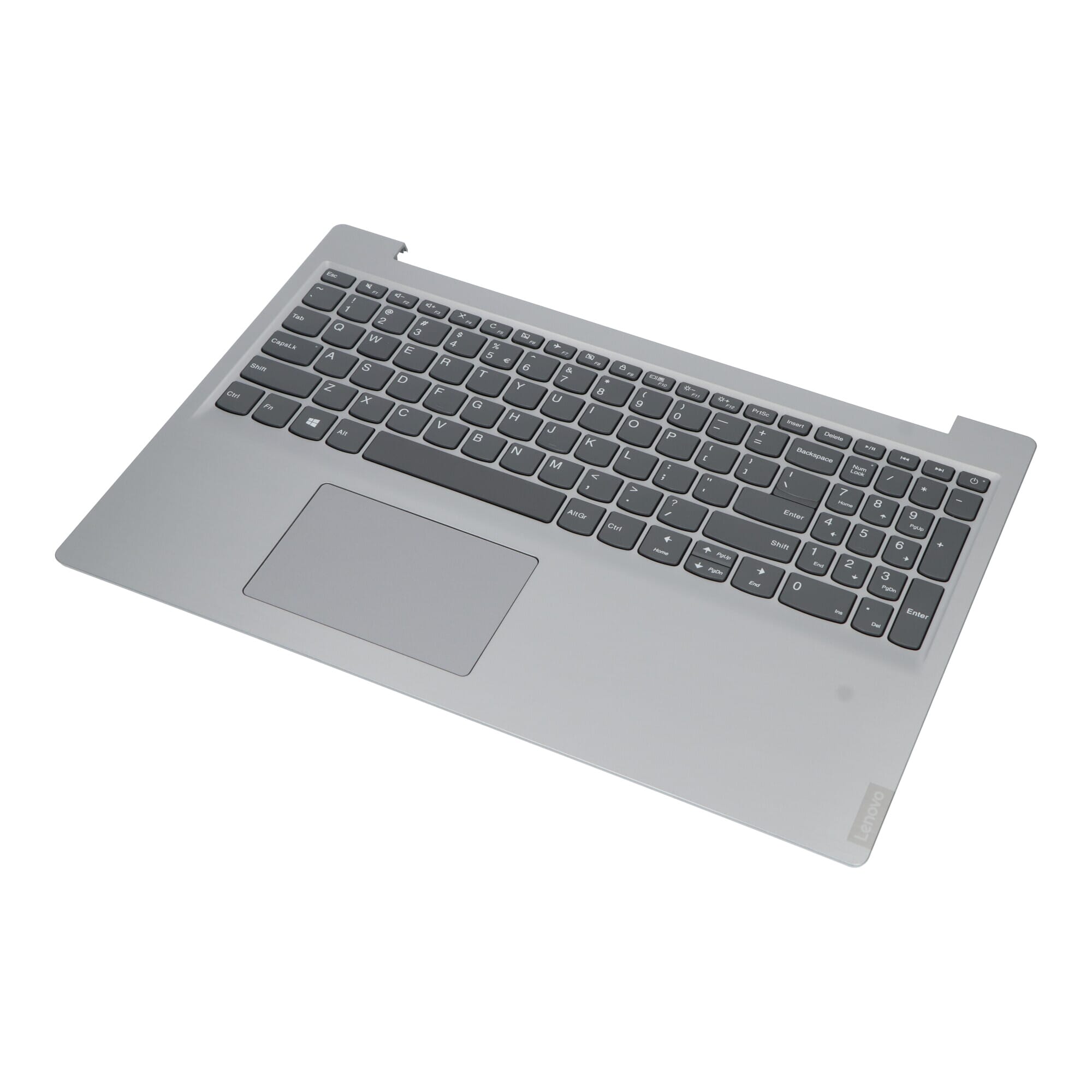 Lenovo Laptop Toetsenbord Qwerty US + Top Cover - Zilver