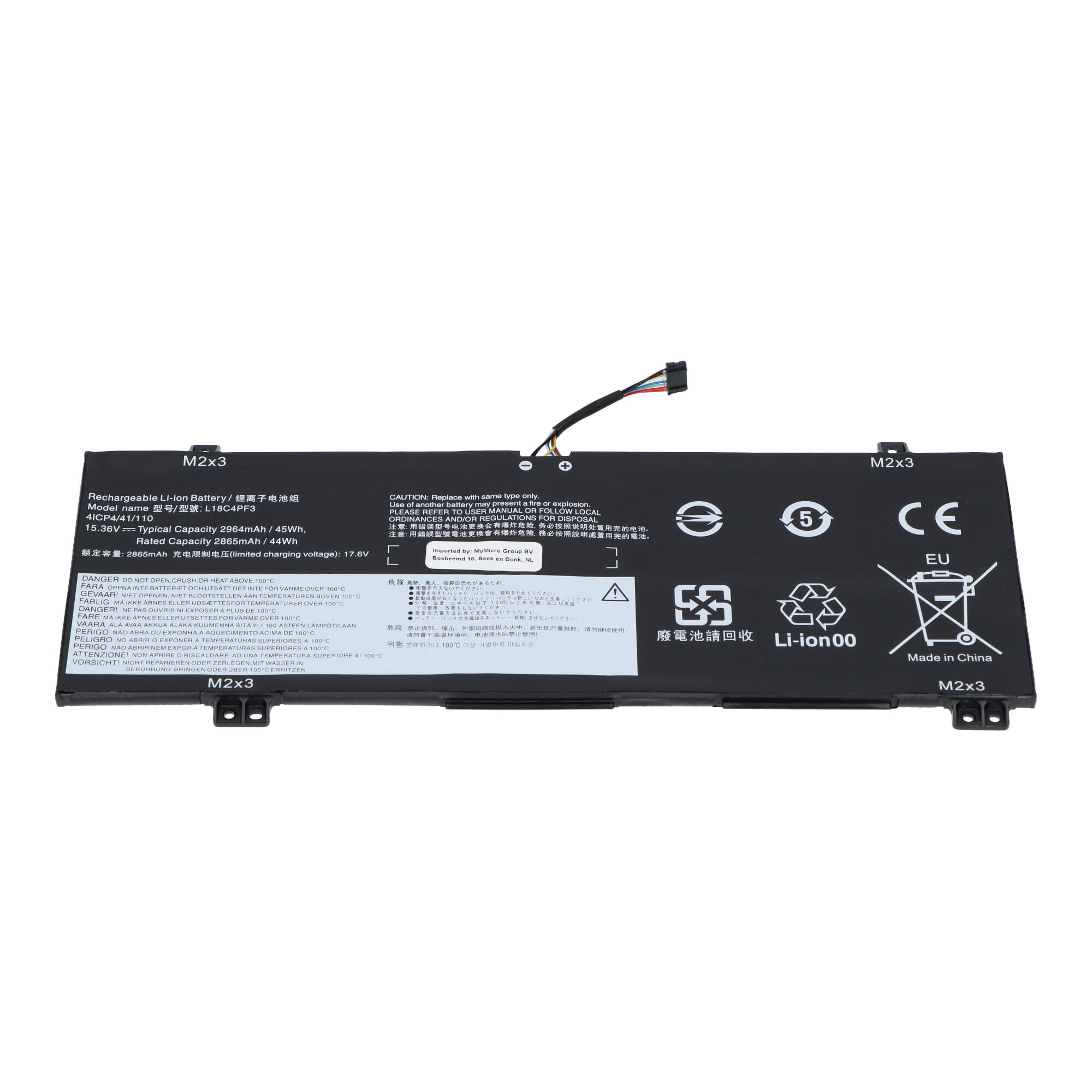 Laptop Accu 2850 mAh