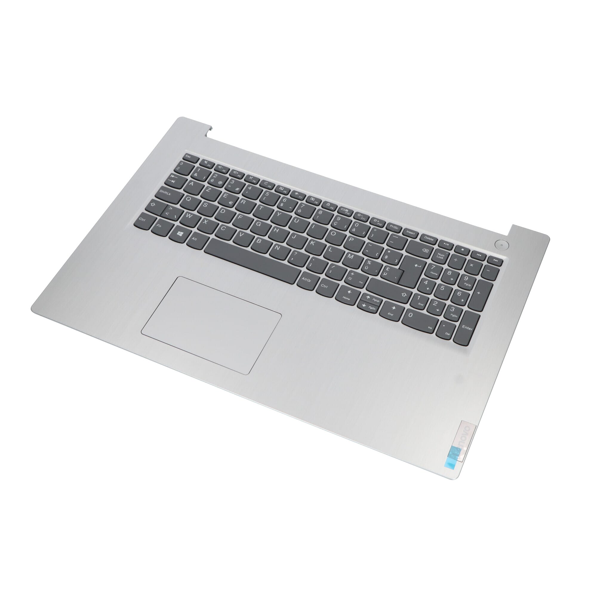 Lenovo Laptop Toetsenbord Azerty BE + Top Cover - Grijs