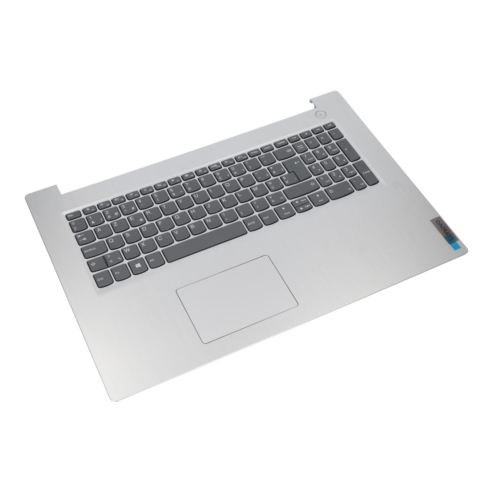 Lenovo Laptop Toetsenbord Azerty BE + Top Cover - Grijs