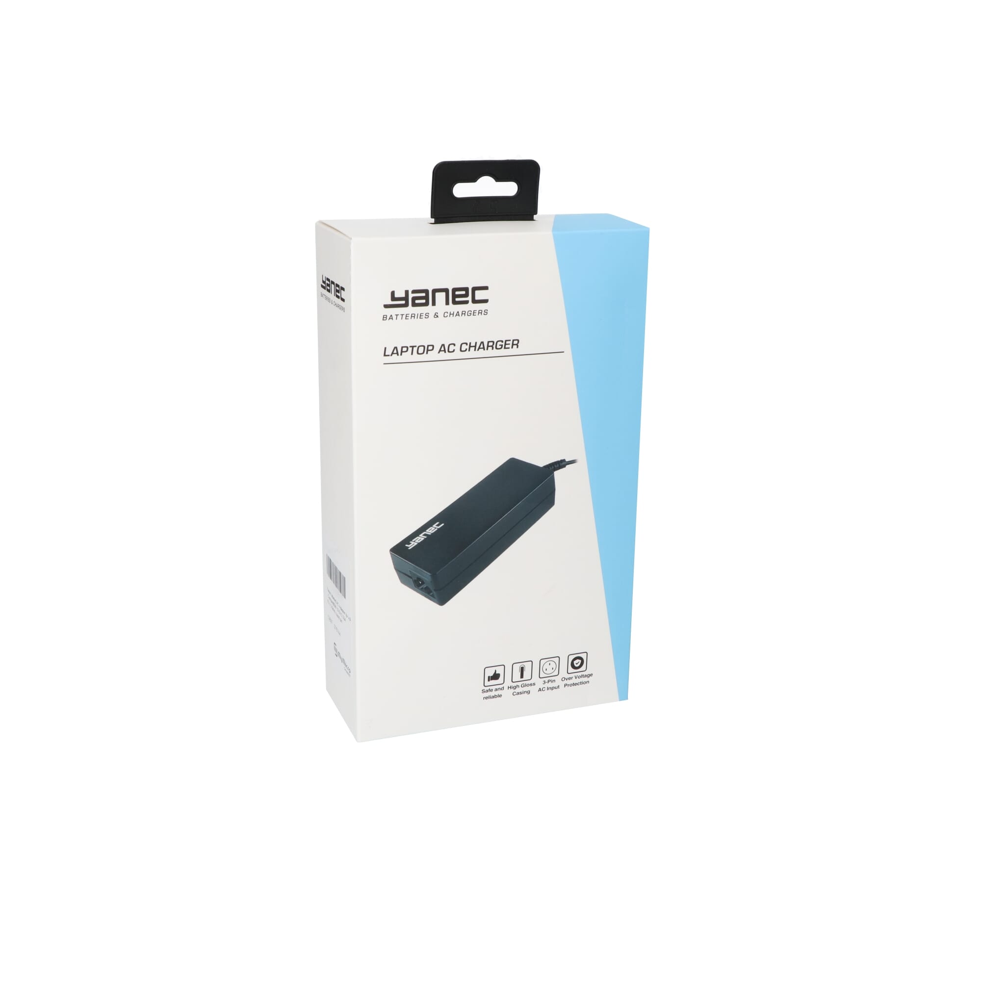 Yanec Laptop USB-C AC Adapter 87W Zwart