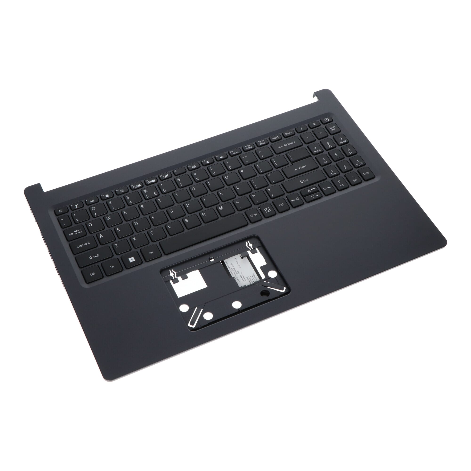 Acer Laptop Toetsenbord Qwerty US + Top Cover - Zwart