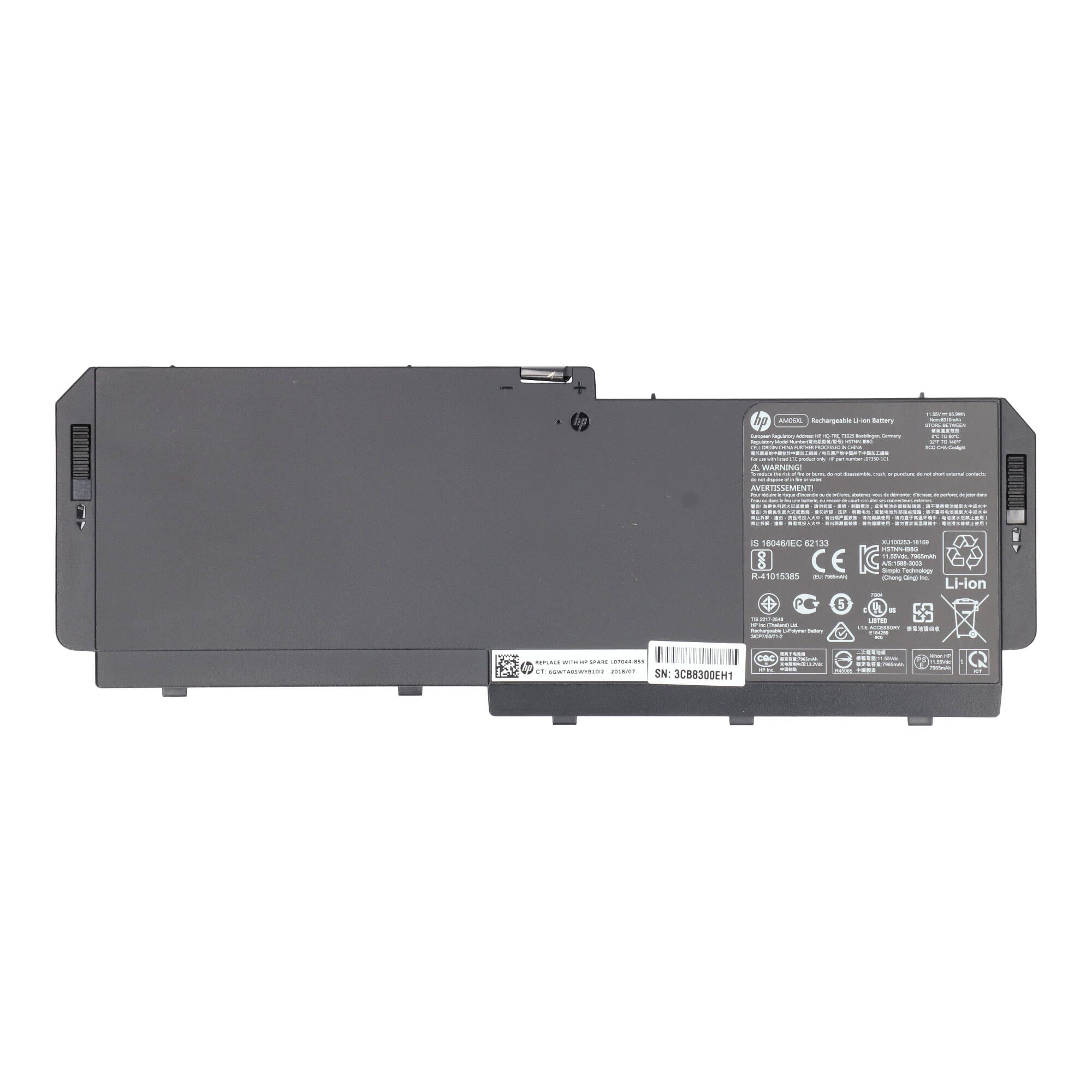 HP Laptop Accu 8300 mAh