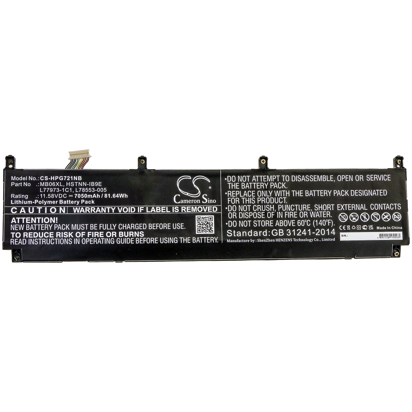 Laptop Accu 7050mAh