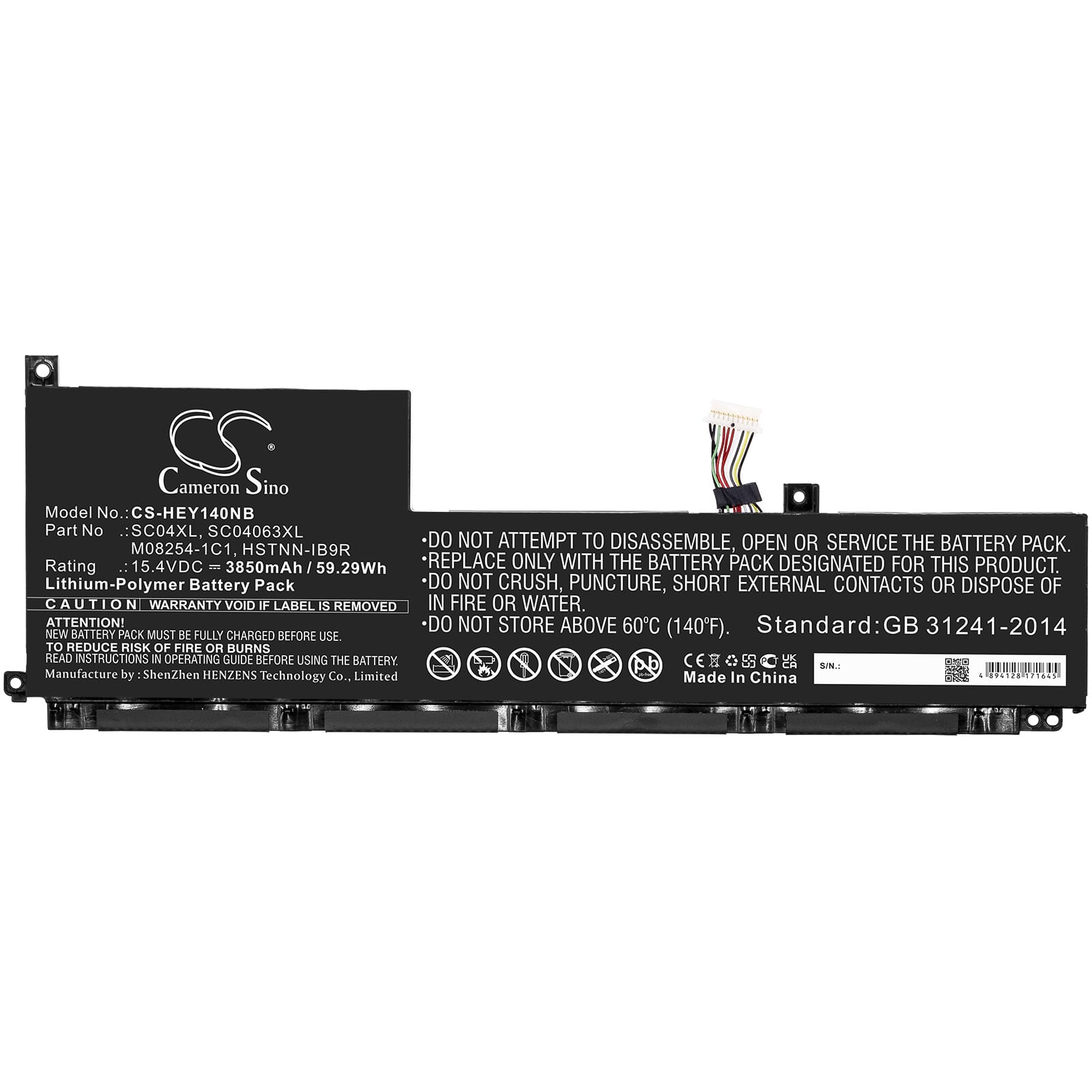 Laptop Accu 3850mAh