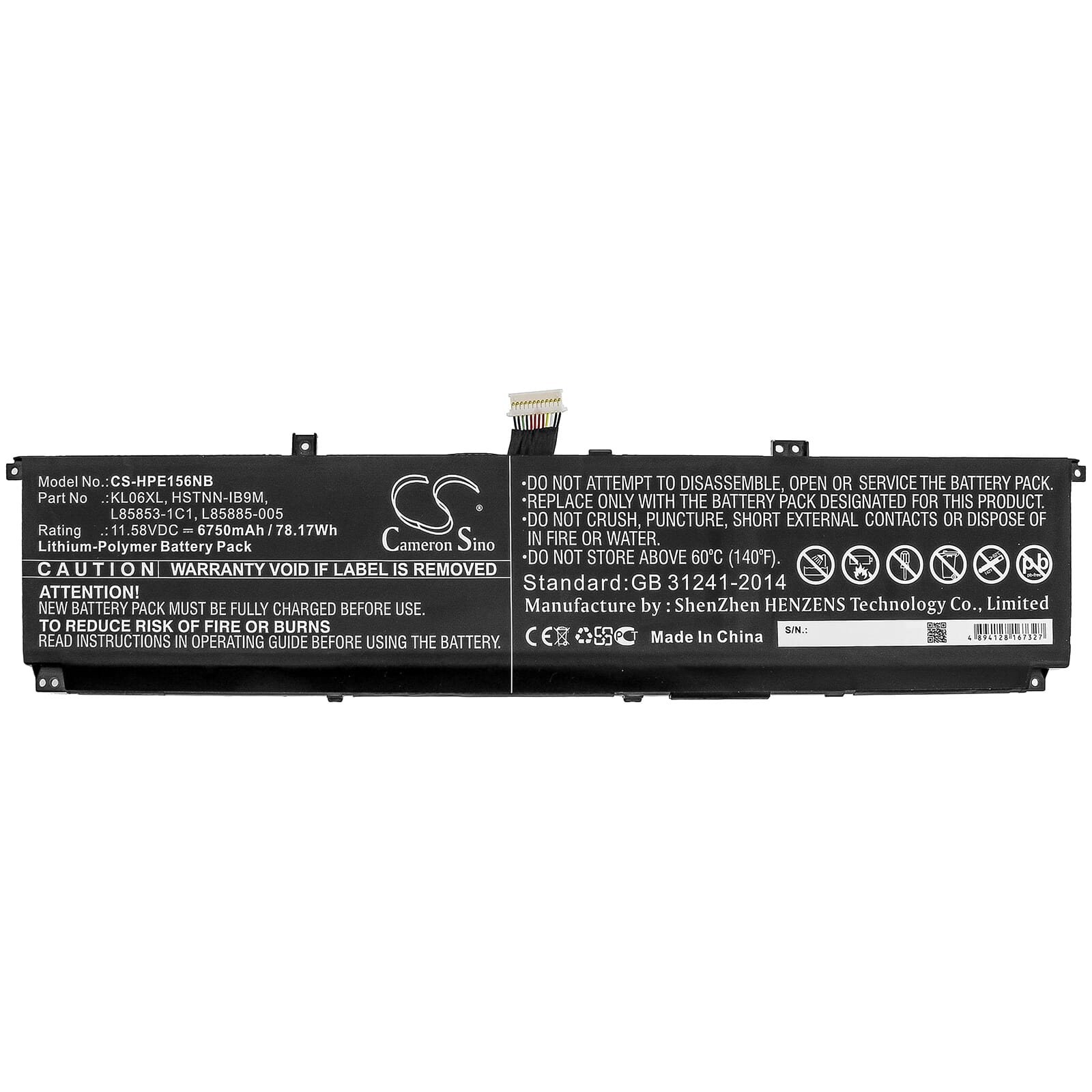 Laptop Accu 6750mAh