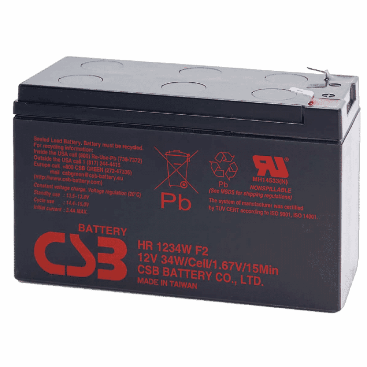 CSB UPS Batterij Vervangingsset RBC110