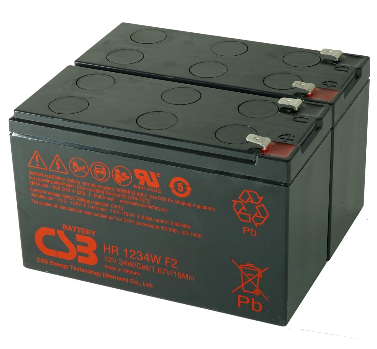 CSB UPS Batterij Vervangingsset RBC161