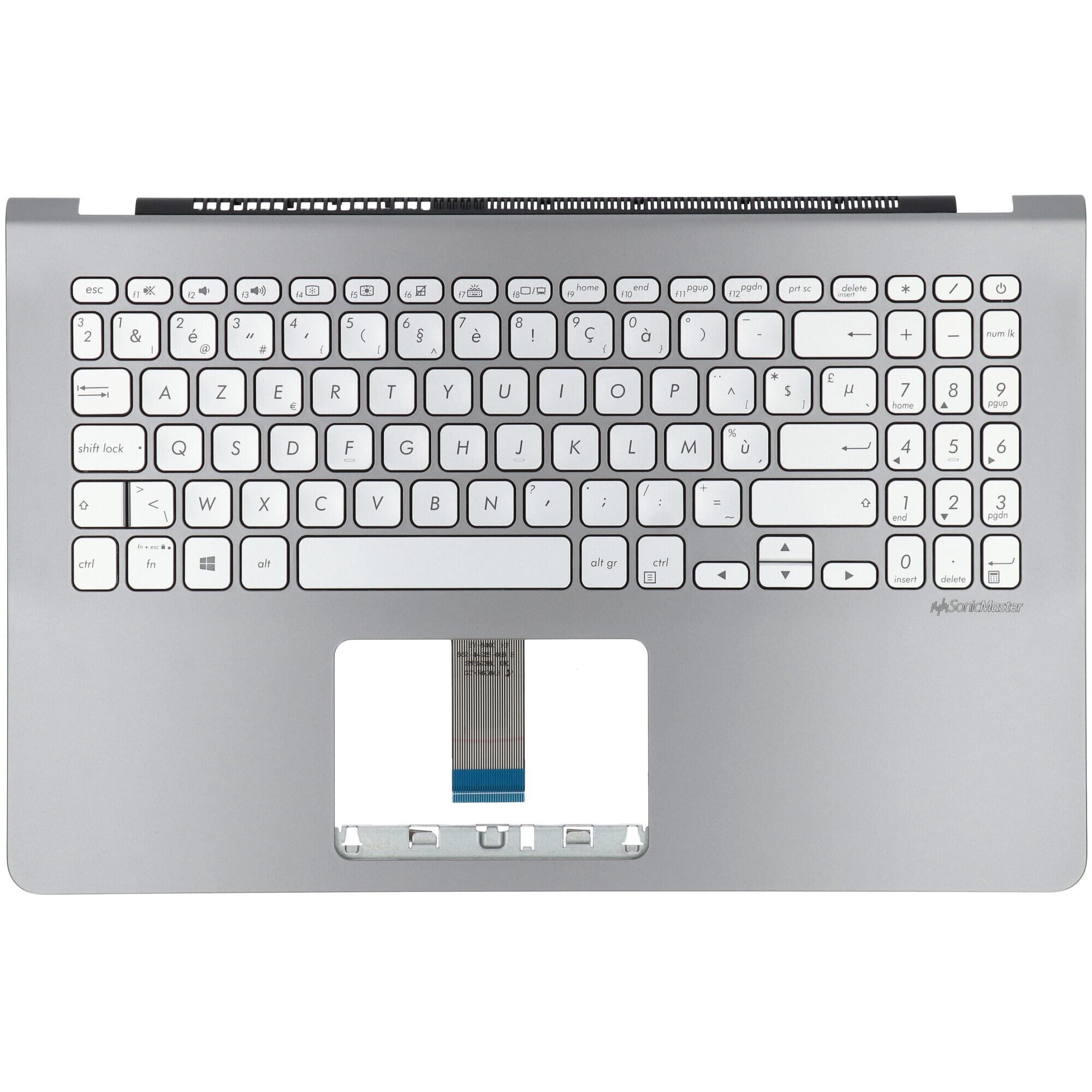 Asus Laptop Toetsenbord Azerty BE incl. Topcover