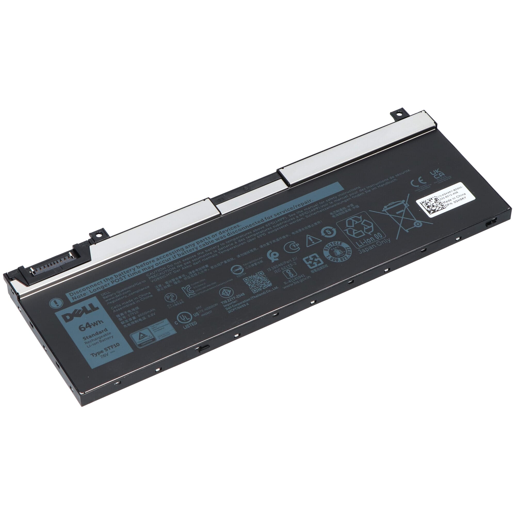 Dell Laptop Accu 8000 mAh