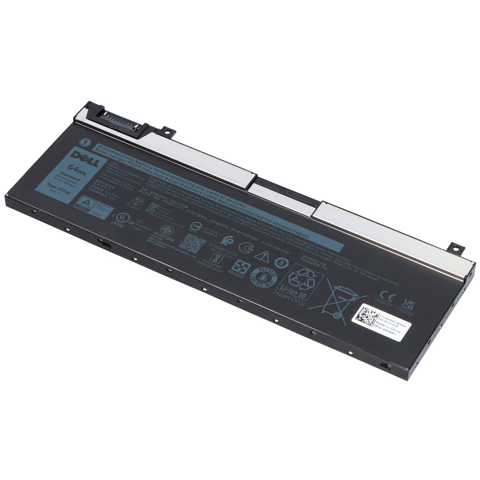 Dell Laptop Accu 8000 mAh