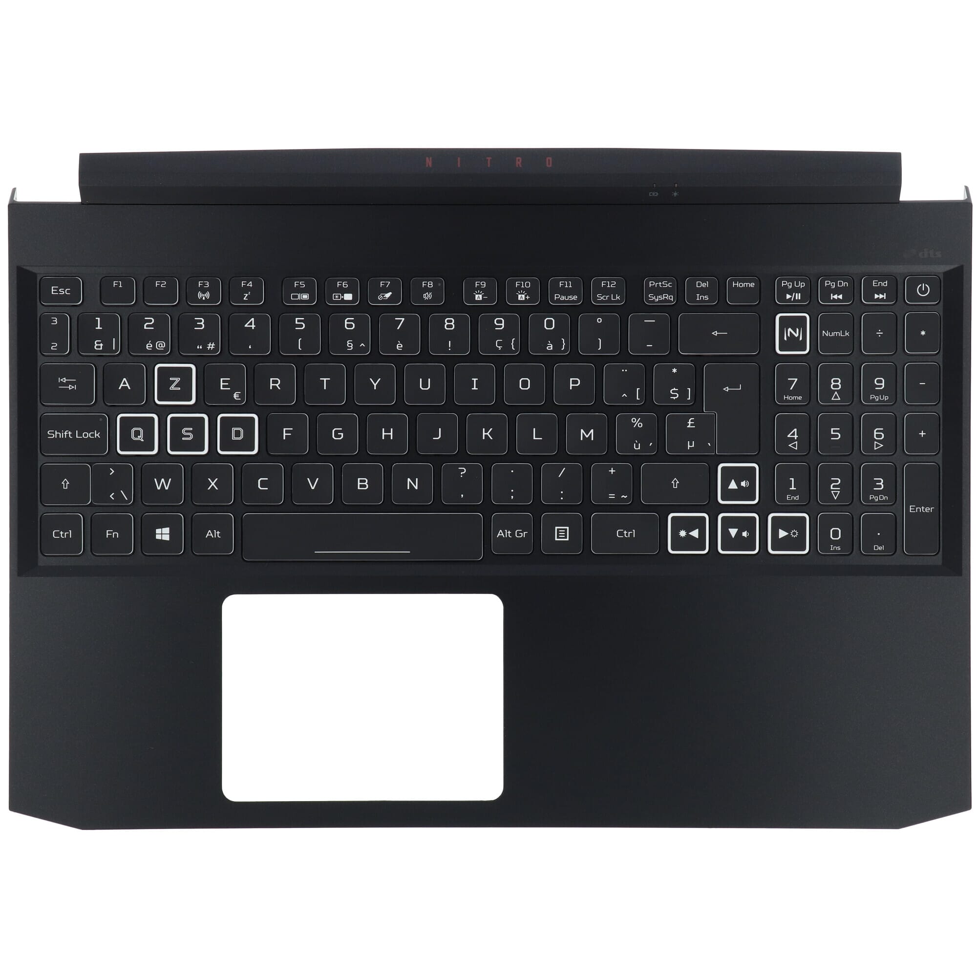 Acer Laptop Toetsenbord Azerty BE + Top Cover, BL