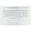 HP Laptop Toetsenbord Azerty BE + Top Cover - Zilver