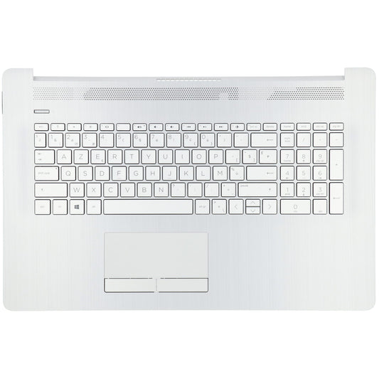 HP Laptop Toetsenbord Azerty BE + Top Cover - Zilver