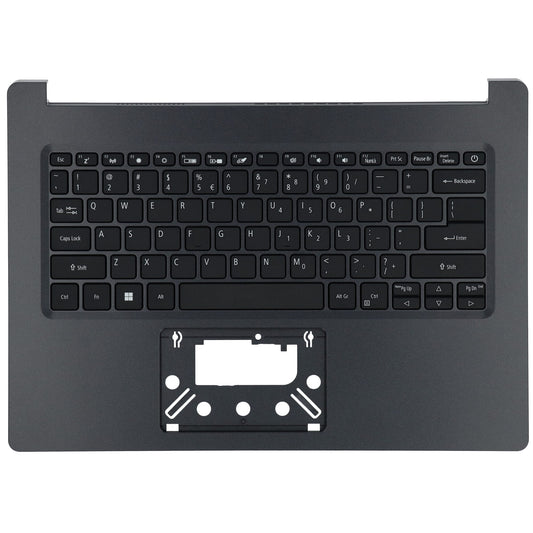 Acer Laptop Toetsenbord Qwerty US + Top Cover - Zwart