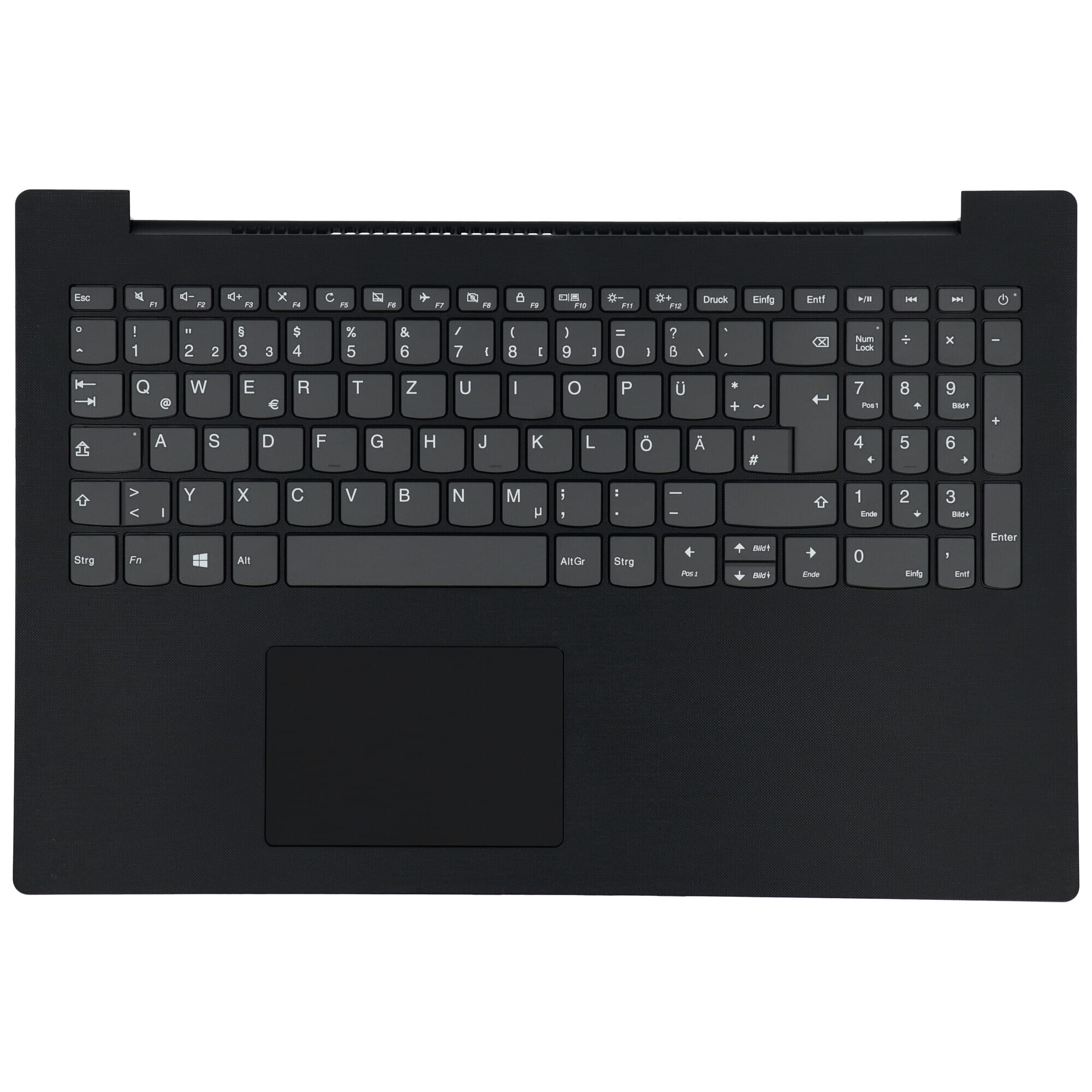 Lenovo Laptop Toetsenbord Qwertz DE + Top Cover