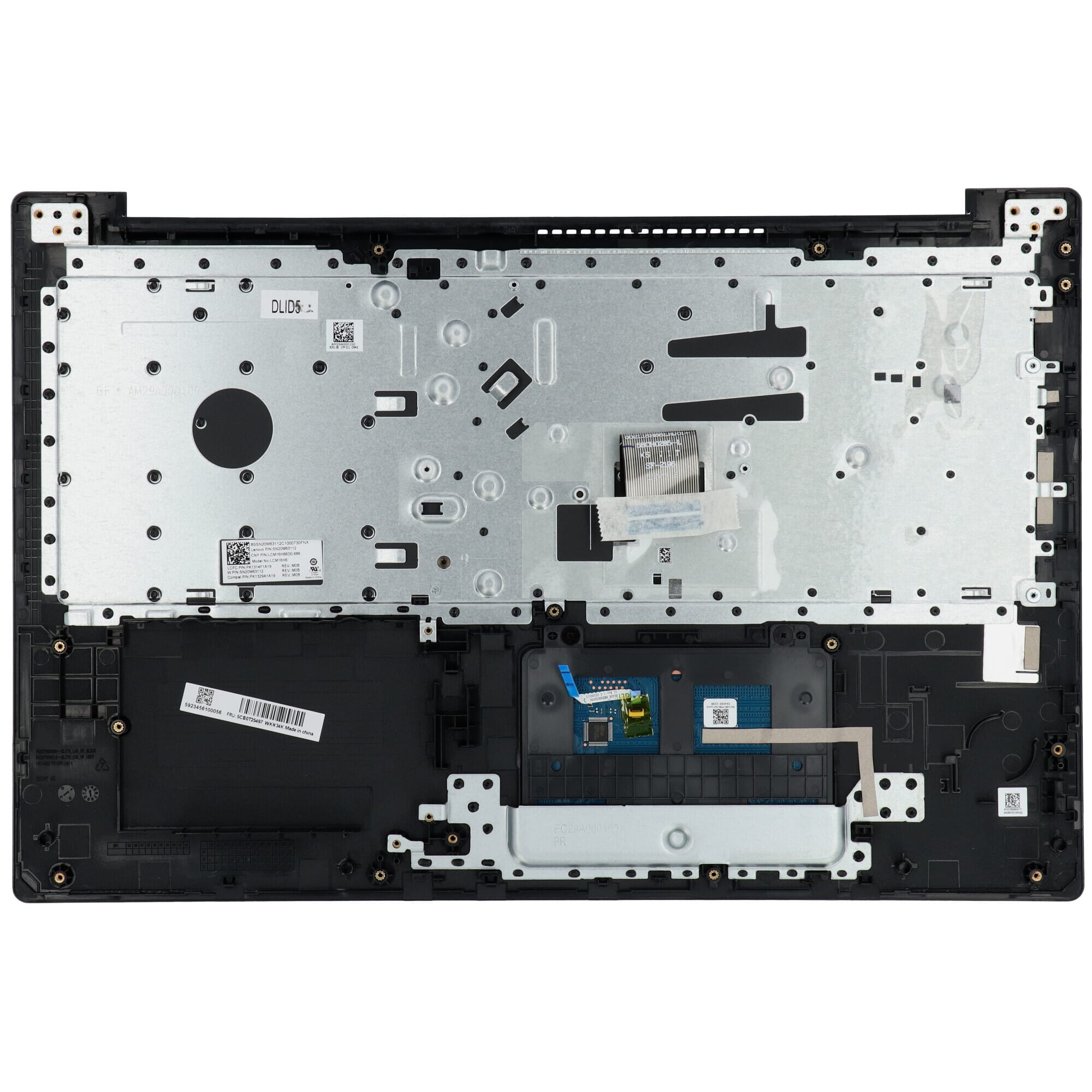 Lenovo Laptop Toetsenbord Qwertz DE + Top Cover