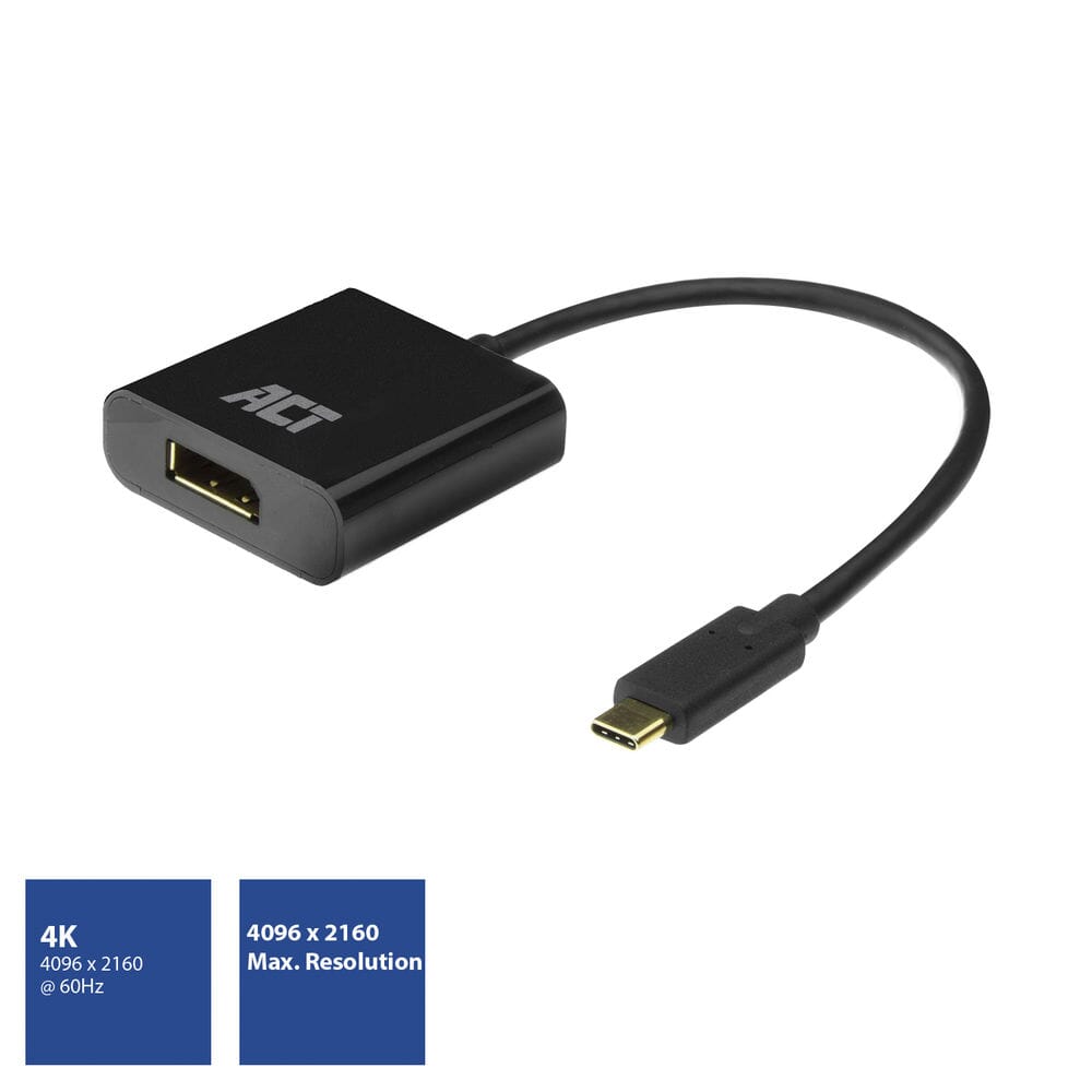 ACT USB-C naar DisplayPort adapter