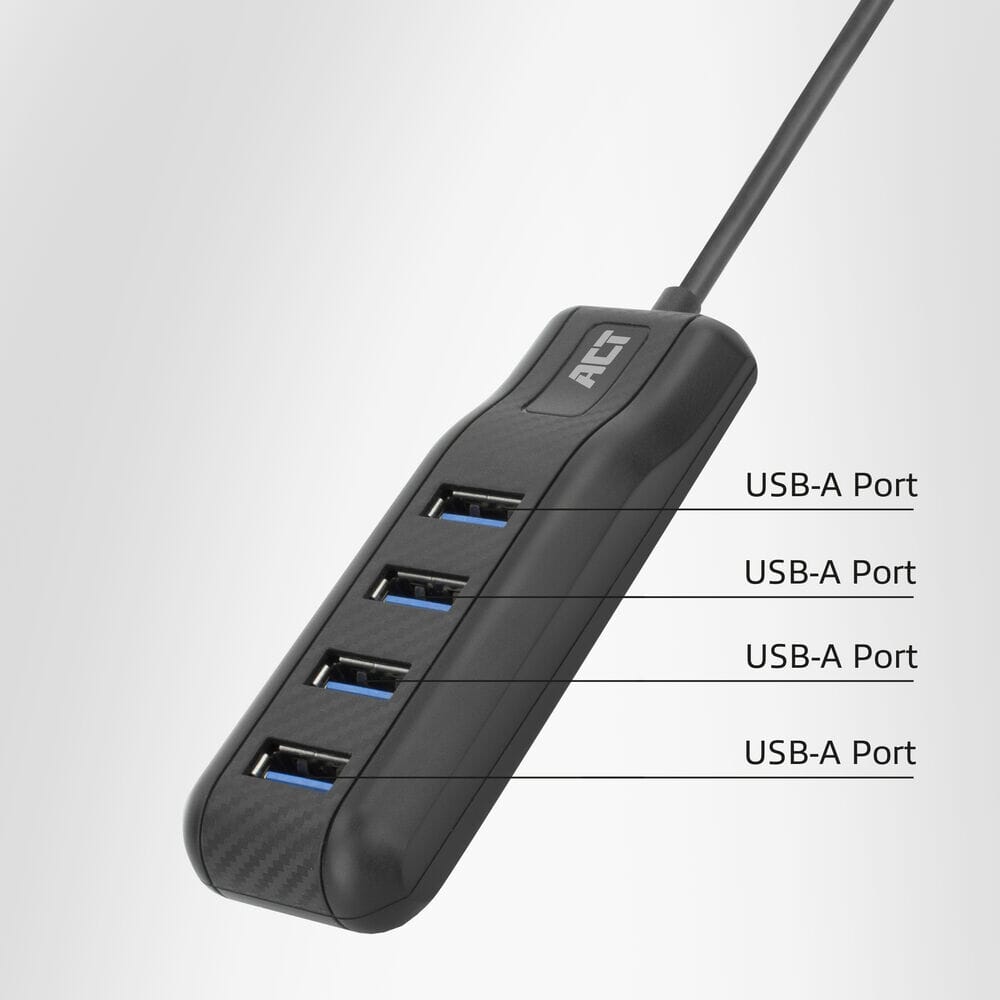 USB-A hub 3.0, 4 port USB-A