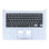 Acer Laptop Toetsenbord Qwerty US + Top Cover - Zilver