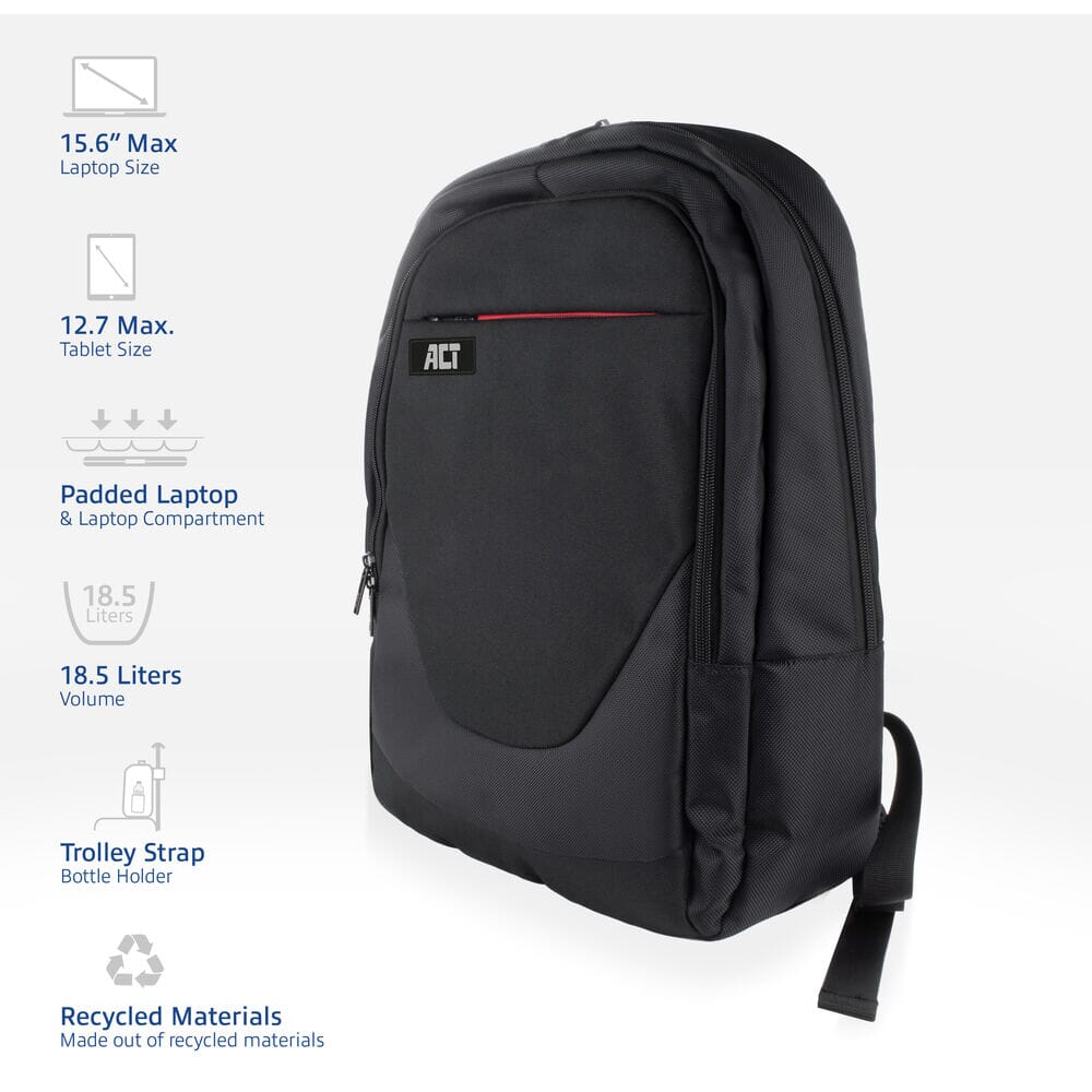 ACT Suburb Backpack for laptops up to 15.6 inch