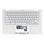 Asus Laptop Toetsenbord Qwerty US + Top Cover - Zilver