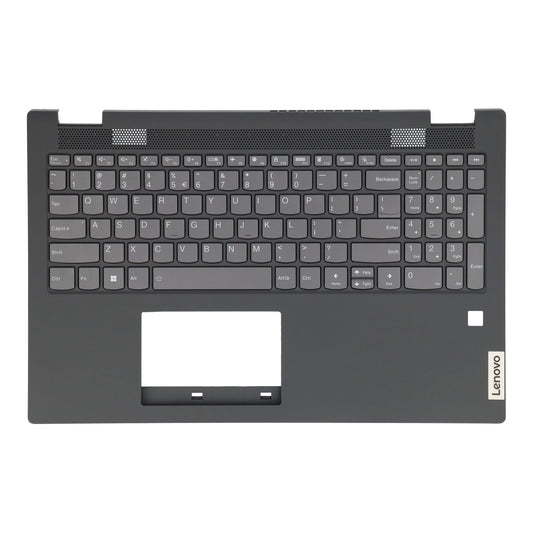 Lenovo Laptop Toetsenbord Qwerty US + Top Cover, BL - Grijs