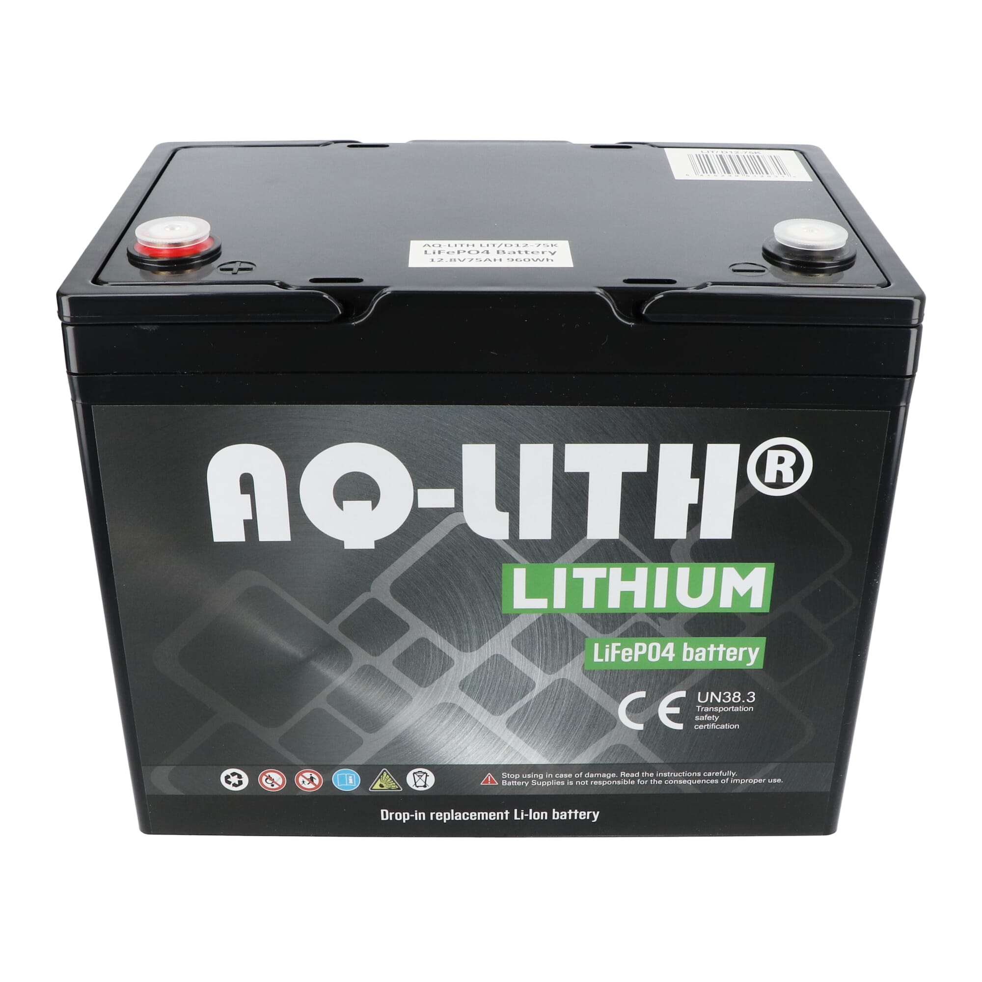 AQ-Lith LIFEPO4 Accu 12V 75Ah