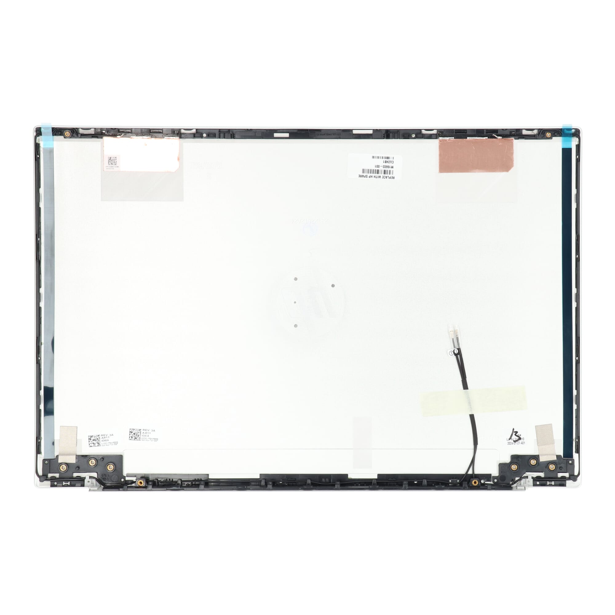 HP Laptop LCD Back Cover - Zilver